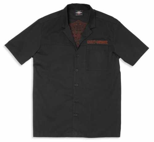 Harley-Davidson Shirt Solid Mechanics black 