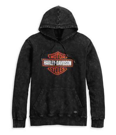 Harley-Davidson men´s Hoodie Westcoast Bar & Shield vintage black 