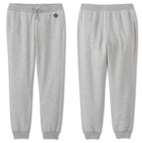 H-D Motorclothes Harley-Davidson women´s Joggers Classic Bar & Shield Heather Grey  - 96055-25VW