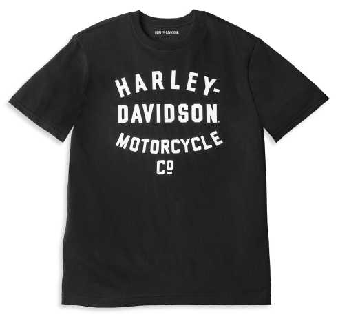H-D Motorclothes Harley-Davidson T-Shirt Racer Font Motorcycle Co. schwarz  - 96056-22VM