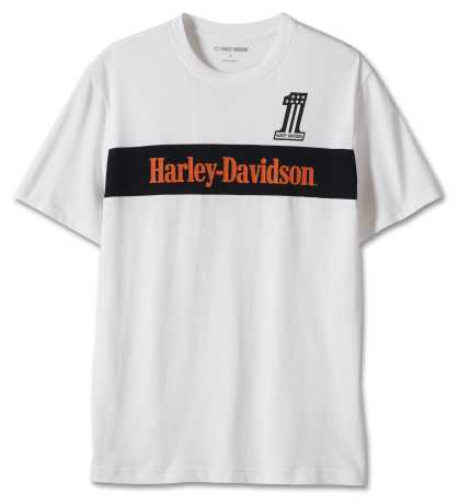 Harley-Davidson T-Shirt #1 Enduro white 