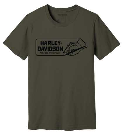 H-D Motorclothes Harley-Davidson men´s T-Shirt Artisan green  - 96112-23VM