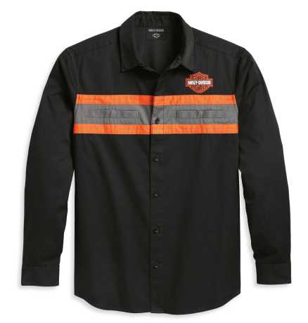 Harley-Davidson Hemd Performance Colorblock schwarz 