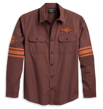 Harley-Davidson men´s Shirt Open Road Java brown 3XL