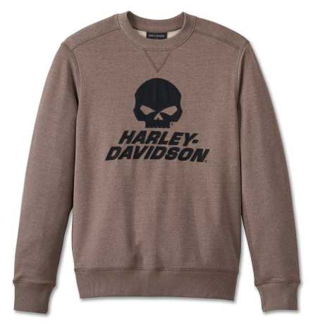 Harley-Davidson Sweatshirt Willie G Skull Grey 