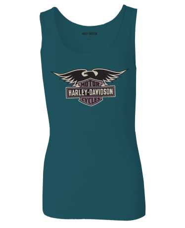 H-D Motorclothes Harley-Davidson Tank Top Ultra Classic Eagle Ribbed blue  - 96203-23VW
