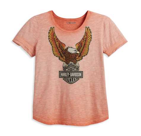 Harley-Davidson Damen T-Shirt Hometown vintage orange 