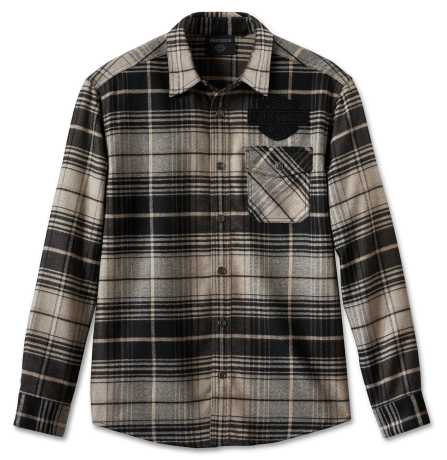 Harley-Davidson Shirt Bar & Shield Premium Plaid black 