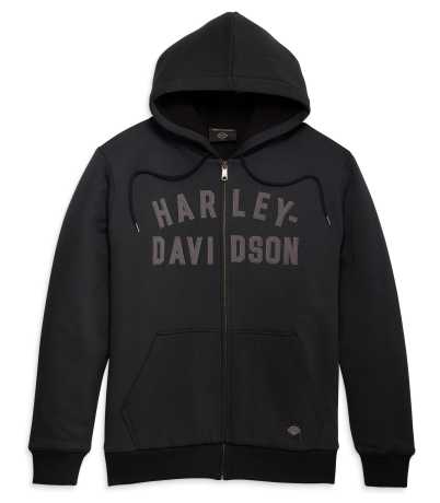 Harley-Davidson Zip Hoodie Midwest Staple black 