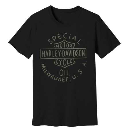 H-D Motorclothes Harley-Davidson T-Shirt Special Oil schwarz  - 96339-22VM