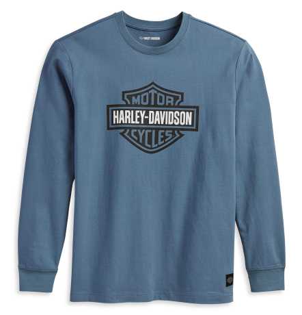 Harley-Davidson Longsleeve Bar & Shield blau 