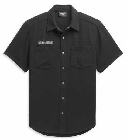 Harley-Davidson Logo Shirt Textured Black 