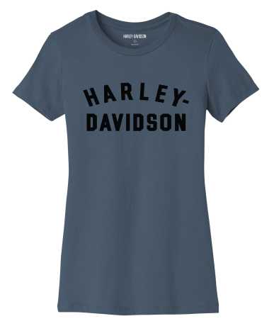 H-D Motorclothes Harley-Davidson women´s T-Shirt Forever Racer Font blue S - 96437-23VW/000S