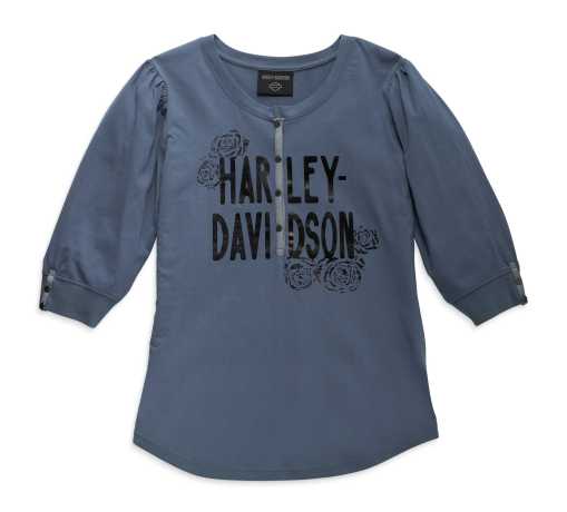 Harley-Davidson Damen Knit Top Pride Fashion blau 