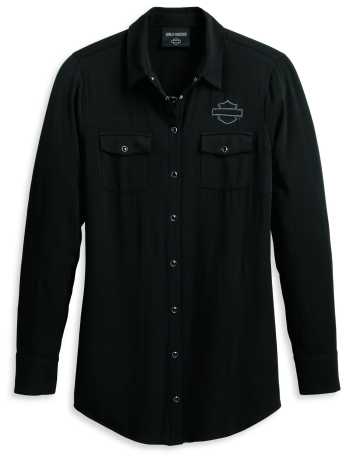 Harley-Davidson Damen Hemd Iron Bond Tunic schwarz 
