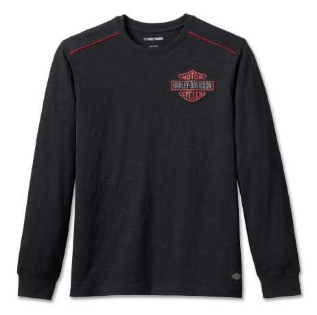 Harley-Davidson men´s Longsleeve Club Crew black 