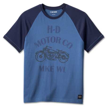 Harley-Davidson men´s T-Shirt Vintage Spirit blue 