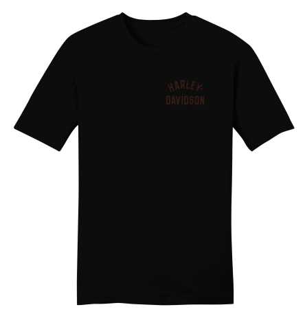 Harley-Davidson T-Shirt Racing Staple schwarz 