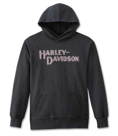 Harley-Davidson Damen Pullover Hoodie Hometown schwarz 