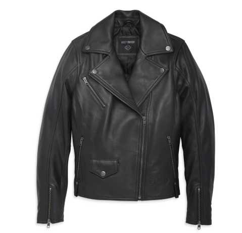 Harley-Davidson women´s Leather Jacket Craftsmanship black 