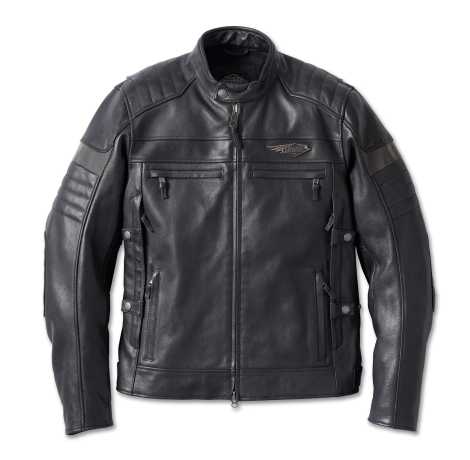 Harley-Davidson Leather Jacket 120th Anniversary Triple Vent black 