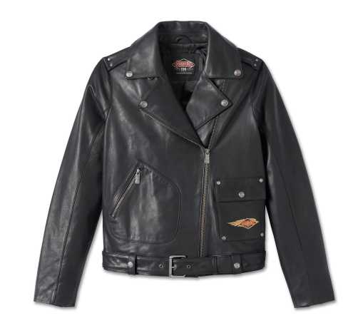 Harley-Davidson women´s Leather Jacket 120th Anniversary black S