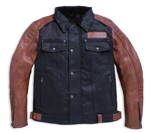 Harley-Davidson men´s Jacket Jester Leather/Armalith Denim 