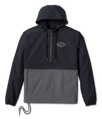 Harley-Davidson Essential Colorblock Anorak black/grey 