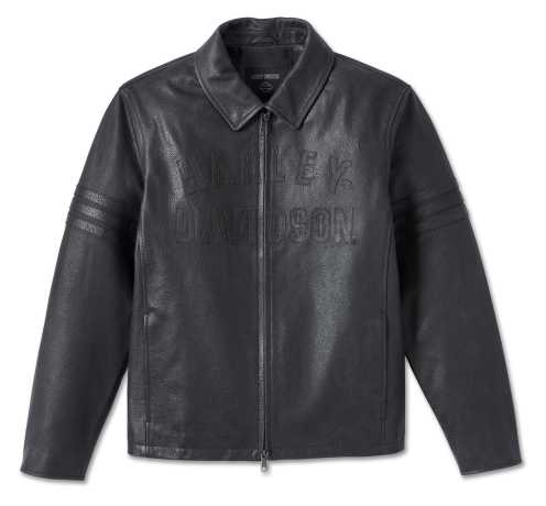 Harley-Davidson men´s Leather Jacket Mechanic black 