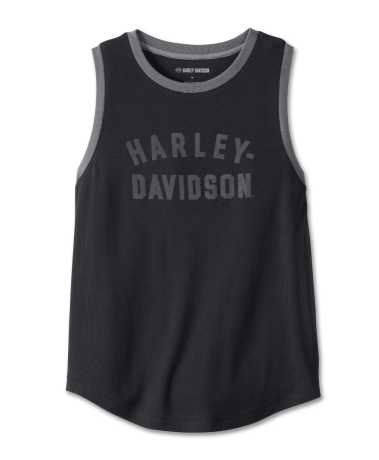Harley-Davidson Damen Tank Top Division Solid schwarz M