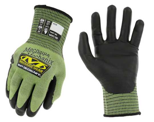 Mechanix Wear Mechanix SpeedKnit C3 gloves green/black  - 975380V