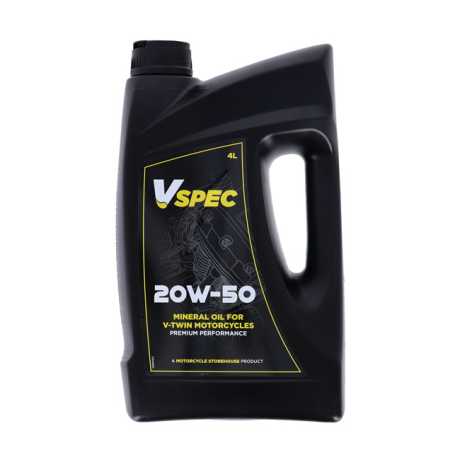 MCS Vspec 20W50 Mineral Motor Oil 4 Liter 