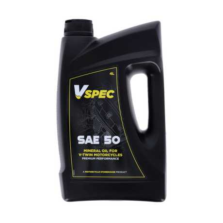 MCS Vspec SAE50 Mineral Motor Oil 4 Liter 