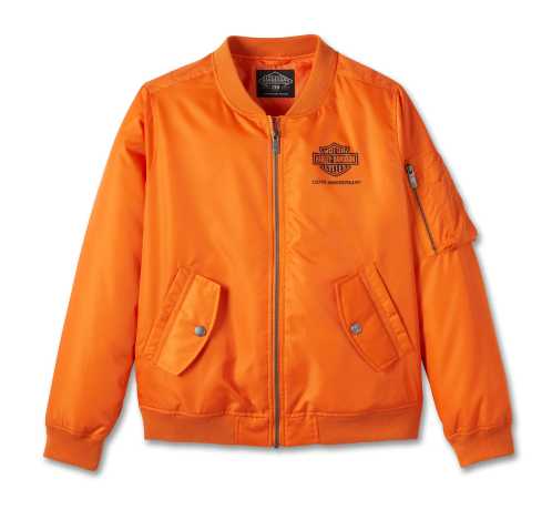 Harley-Davidson women´s Bomberjacket 120th Anniversary orange 