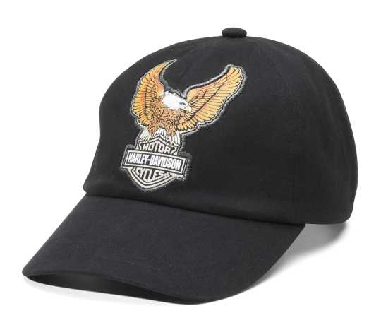 Harley-Davidson Damen Baseball Cap Classic Eagle schwarz 