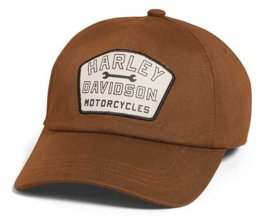 Harley-Davidson Baseball Cap Waxed Canvas brown 