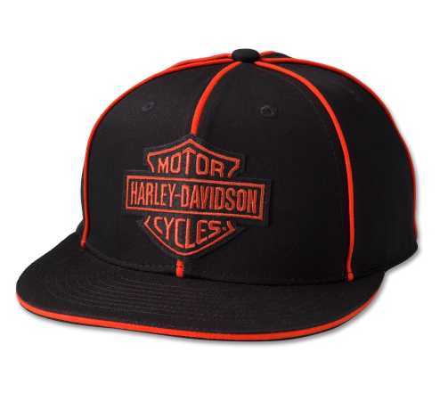 Harley-Davidson Bar & Shield Fitted Hat schwarz 
