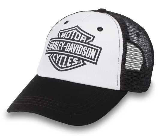 Harley-Davidson Damen Trucker Cap Special Bar & Shield schwarz 
