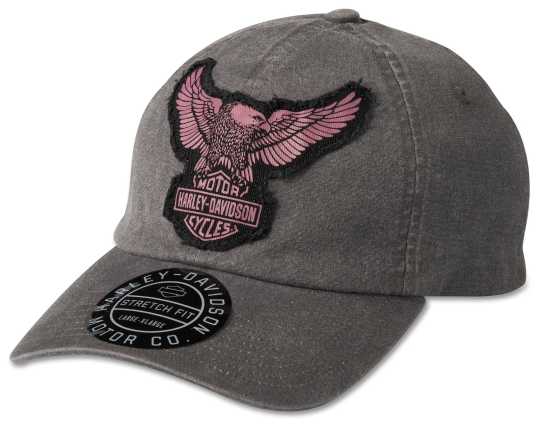 Harley-Davidson Baseball Cap Embroidered Eagle grey 