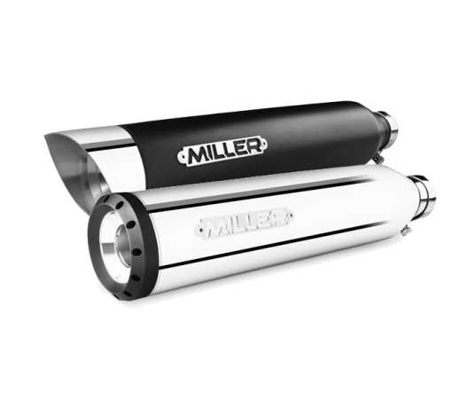 Miller Miller Nebraska Slip-On Mufflers Euro 3  - 979230V