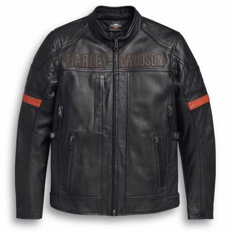 H-D Motorclothes Harley-Davidson Lederjacke Vanocker wasserdicht  - 98000-20EM