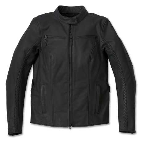 Harley-Davidson women´s Leather Jacket Moxie Willie G Laced black 