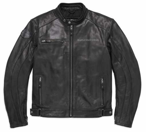 Harley-Davidson Reflective Skull Leather Jacket EC M