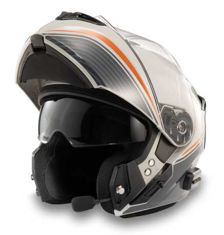 Harley-Davidson Modular Helm N03 Outrush-R Bluetooth dark platinum 