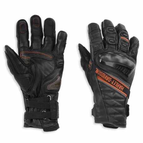 H-D Motorclothes Harley-Davidson Men's Passage Adventure Gauntlet Gloves XL - 98182-21VM/002L