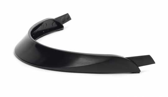 H-D Motorclothes Shell Replacement Long Visor, black  - 98183-17VR
