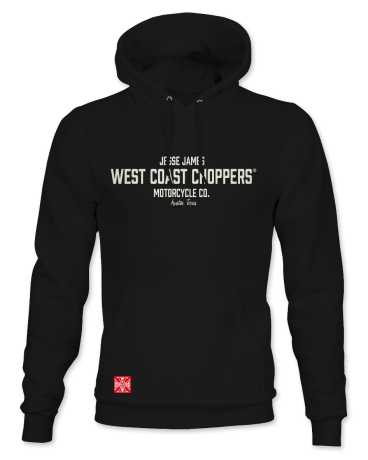 West Coast Choppers West Coast Choppers Austin Hoodie Black XL - 982828