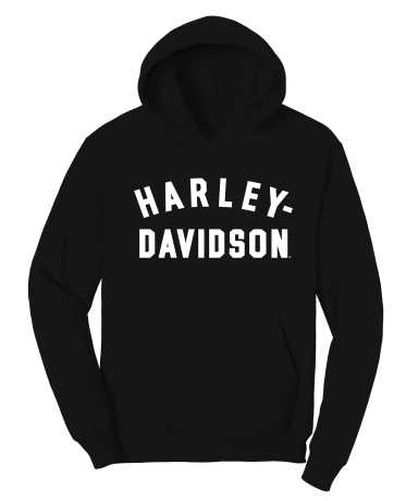 Harley-Davidson women´s Hoodie Custom Racer Font black 