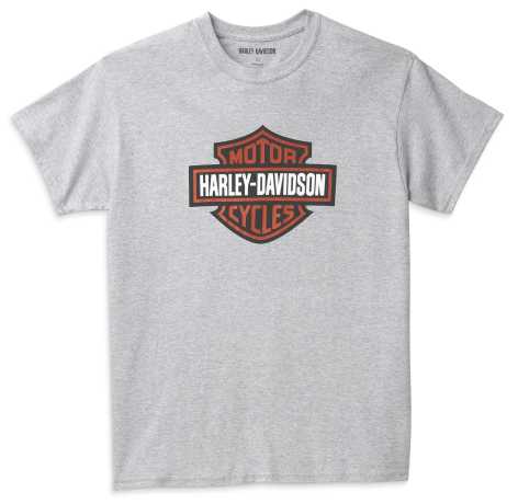 Harley-Davidson men´s T-Shirt  Bar & Shield Heather grey 