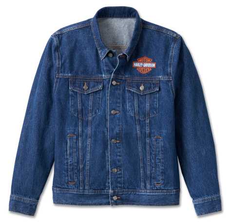 Harley-Davidson Denim Jacket stonewash blue 